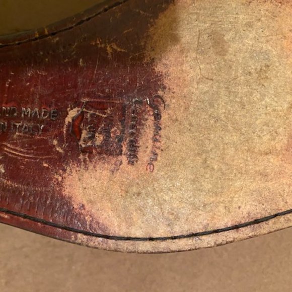 Vintage Crocodile Loafers by Bruno Magli - Made in Italy - Size 12M - Picture 9 of 9